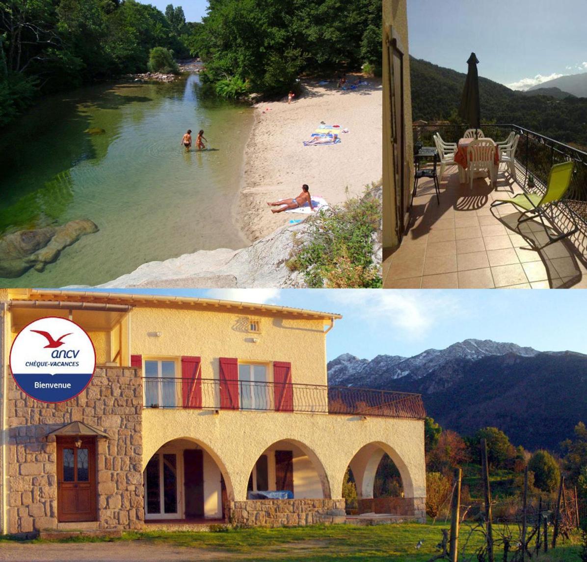95M2 Au Calme A 25Mn Ajaccio, Plages, Linge Inclus Parking Ok Ucciani Exterior photo